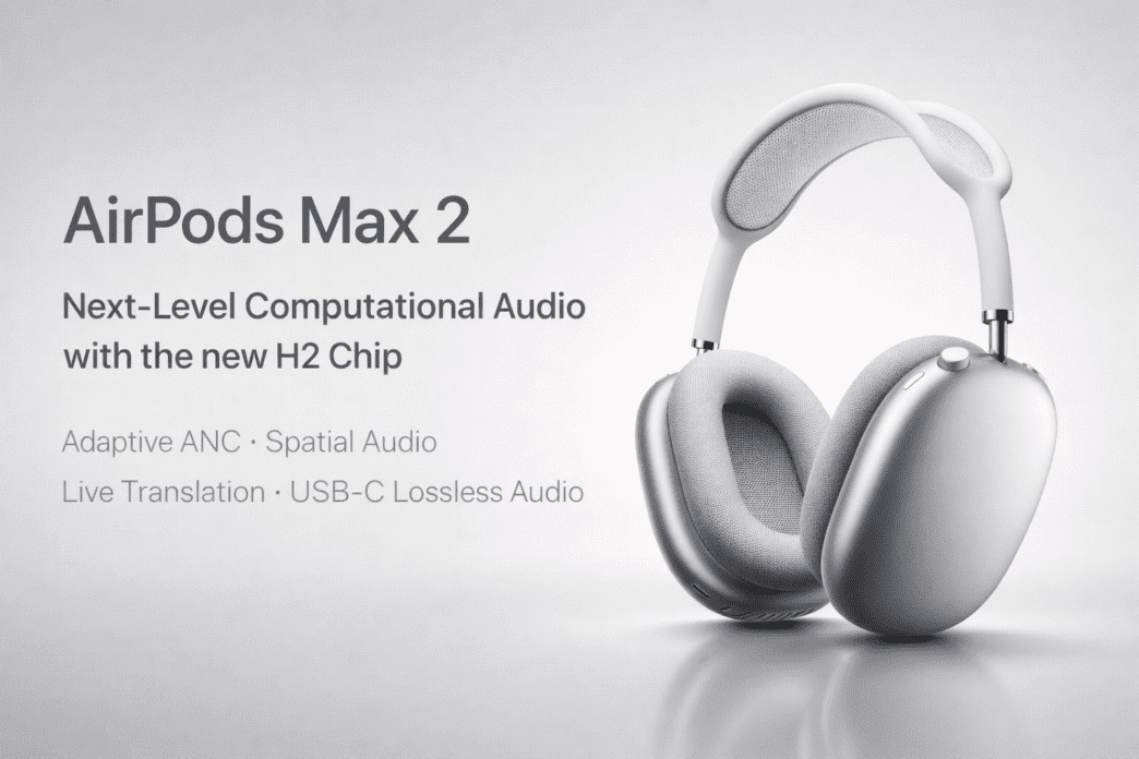 AirPods Max 2 with H2 chip