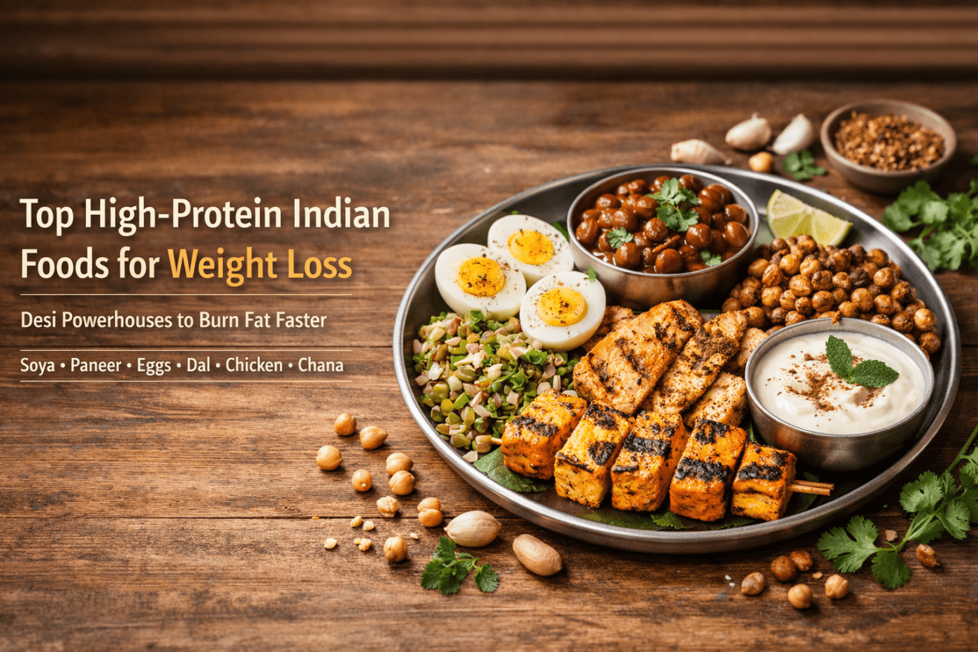 Best High-Protein Indian Foods for Weight Loss: 10 Desi Powerhouses to Melt Fat Fast!