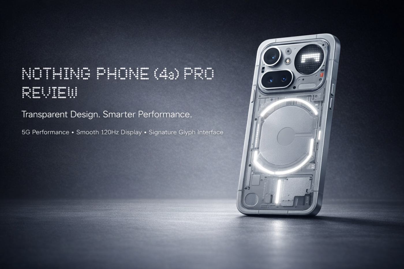 Nothing Phone 4a Pro Review AI Generated