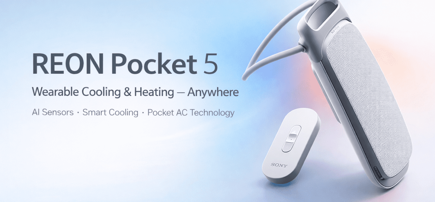 REON Pocket 5: Cool and warm tech