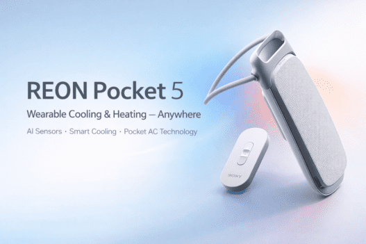 REON Pocket 5: Cool and warm tech