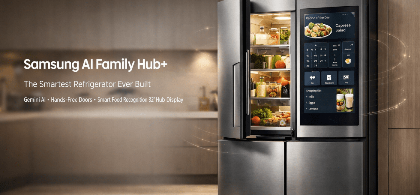 Samsung AI Family Hub+ 2026