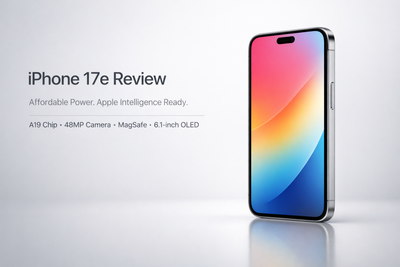 iPhone 17e Review - AI Generated