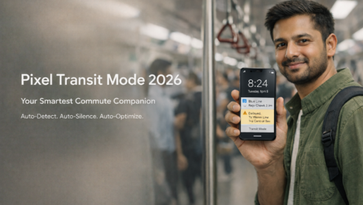 Pixel Transit Mode in Delhi Metro
