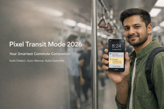 Pixel Transit Mode in Delhi Metro