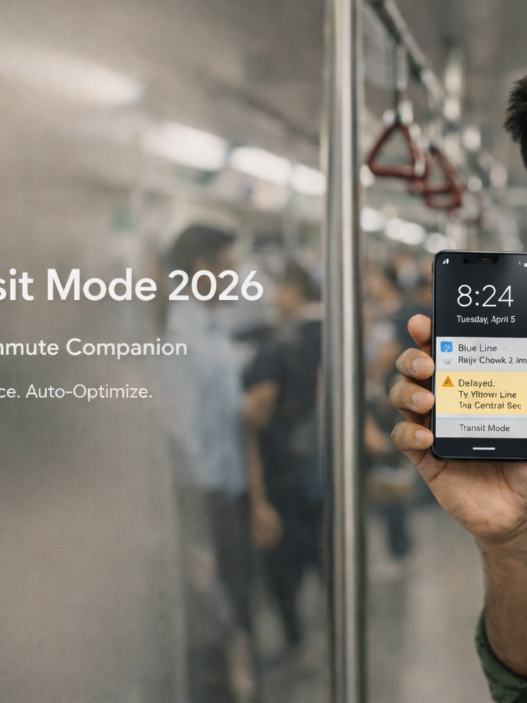 Pixel Transit Mode in Delhi Metro